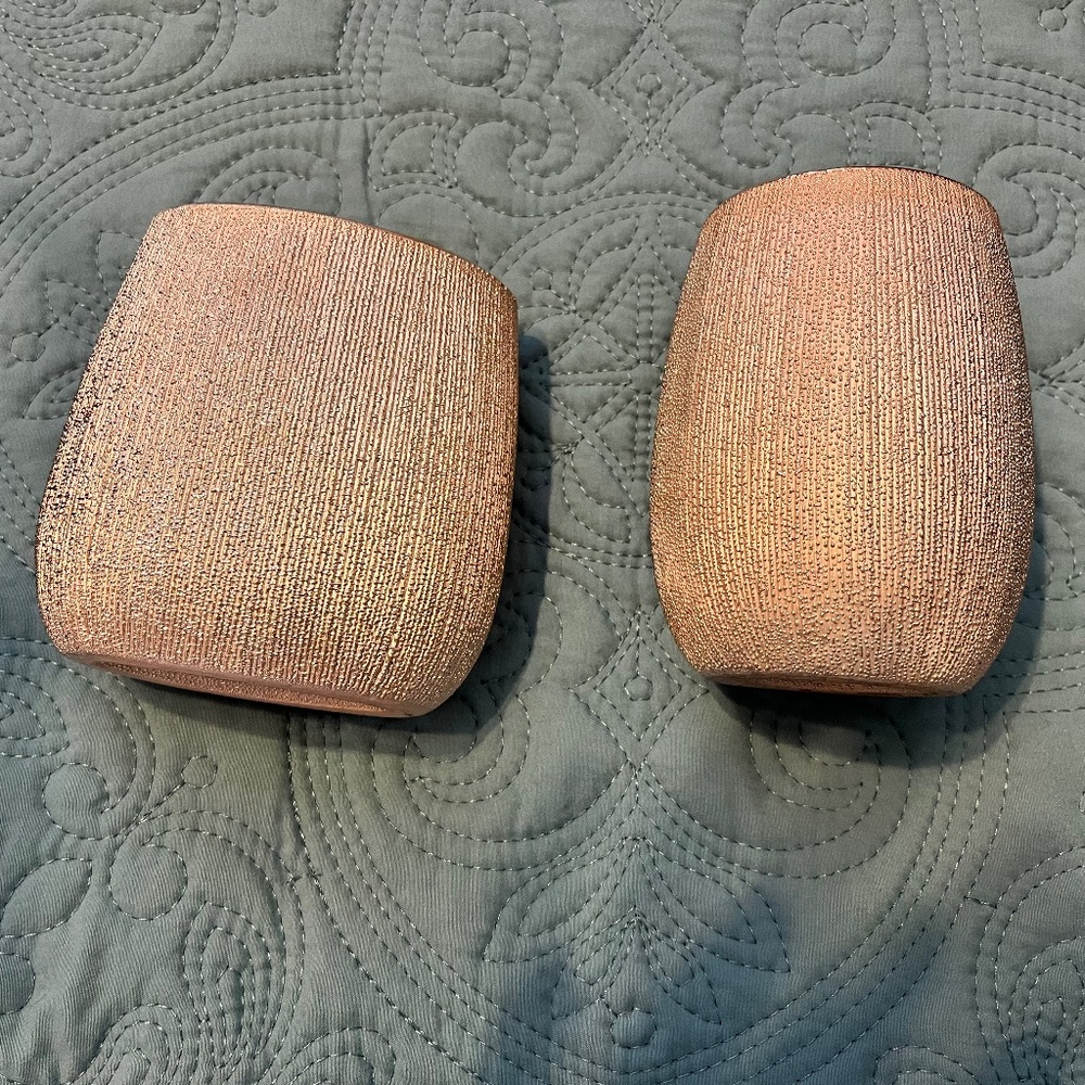 Rose Gold Toothbrush Holder and Cup